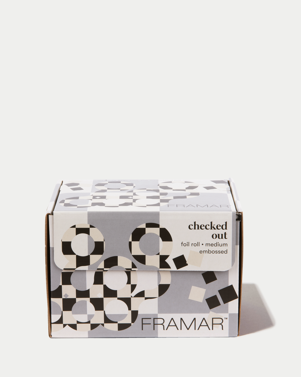 Framar Embossed Foil Roll 12.7cm x 97.5m Checked Out 100m Foil Framar