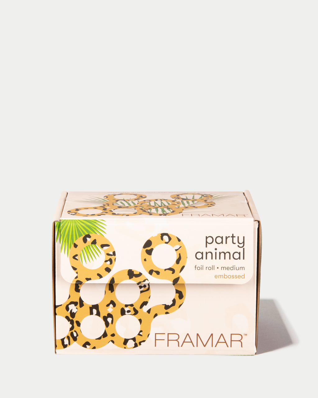 Framar Embossed Foil Roll 12.7cm x 97.5m Party Animal 100m Foil Framar