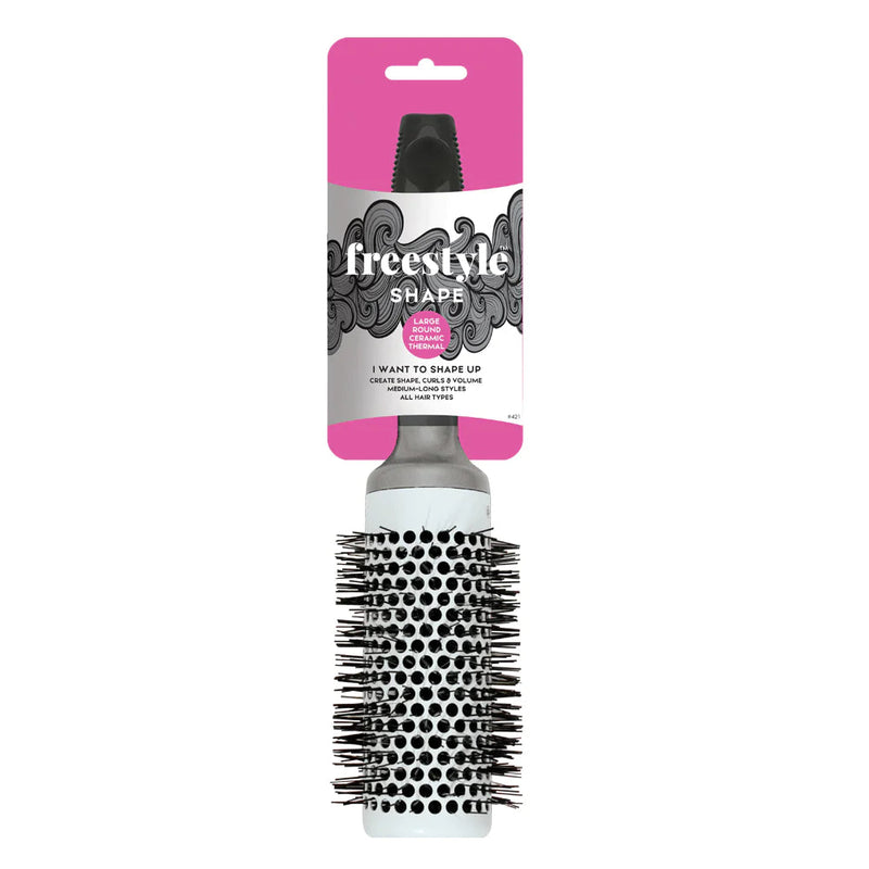 Freestyle Large Ceramic Round Brush FS421