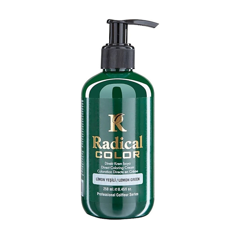 Radical Color Semi Permanent Hair Colour Lime Green 250ml