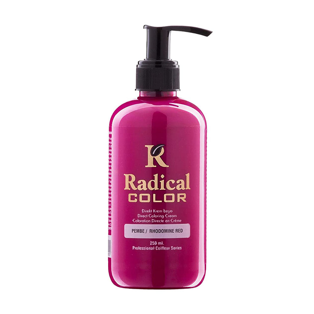 Radical Color Semi Permanent Hair Colour Rhodomine Red 250ml Hair Colours - Semi Permanent Radical