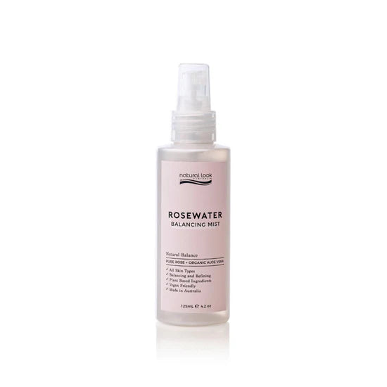 Natural Look Immaculate Rosewater Hydrating Skin Mist 125ml Facial Products Natural Look