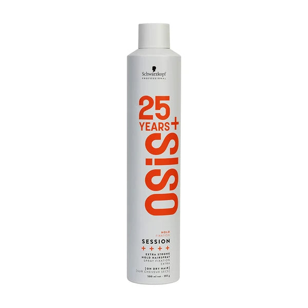 Schwarzkopf Osis+ Session 25 years Extra Strong Hold Hairspray 500ml Hair Styling Product Schwarzkopf