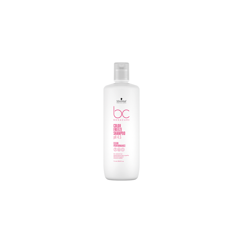 Schwarzkopf Bc Bonacure Clean Performance Ph 4.5 Color Freeze Shampoo 1L Shampoo/Conditioner Schwarzkopf