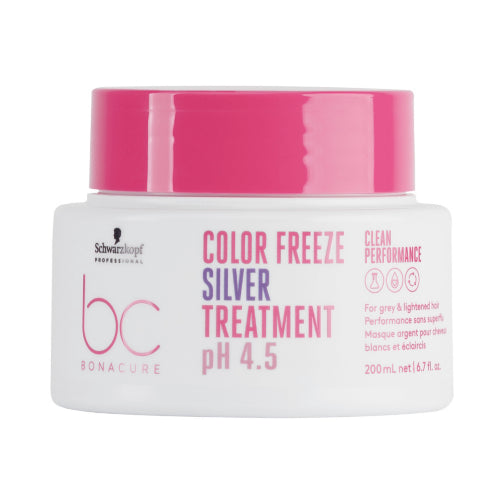 Schwarzkopf Bc Bonacure Clean Performance Ph 4.5 Color Freeze Silver Treatment 200ml Hair Treatment Schwarzkopf