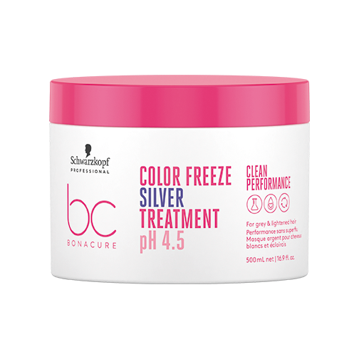 Schwarzkopf Bc Bonacure Clean Performance Ph 4.5 Color Freeze Silver Treatment 500ml Hair Treatment Schwarzkopf