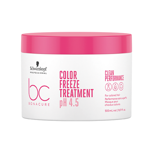 Schwarzkopf Bc Bonacure Clean Performance Ph 4.5 Color Freeze Treatment 500ml Hair Treatment Schwarzkopf