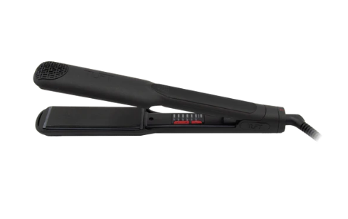 TUFT Diamond Plus 2inch Hair Straightener 200W Black & Red with One Brush Gift Set Hair Straightener Tuft