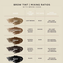 Brow Code Brow Tint Natural Brown 15ml Eyebrow Enhancers Brow Code