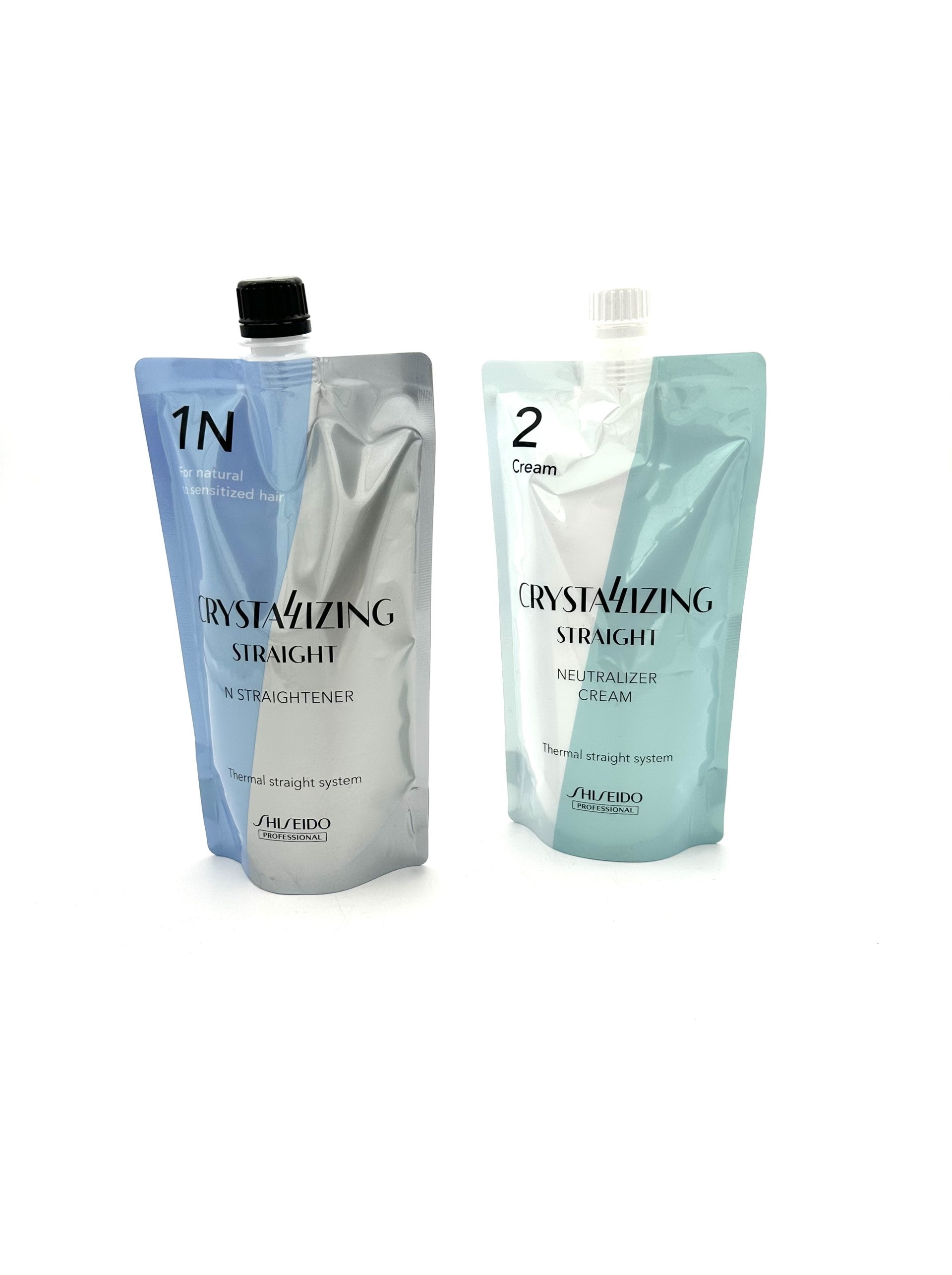 Shiseido N1+2 Straightening Kit Permanent Straightening Systems - Relaxers Shiseido