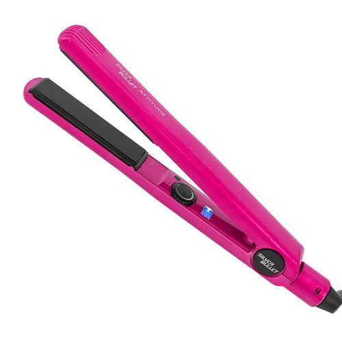Silver Bullet Attitude Hair Straightener - Hot Pink 25mm