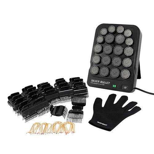 Silver Bullet MasterCurl Hot Roller - 20pc Roller Set Silver Bullet