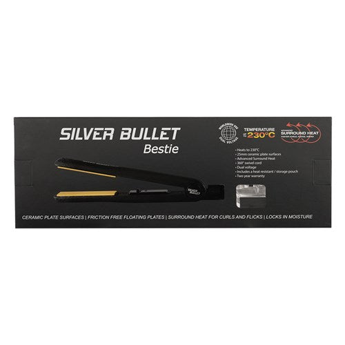 Silver Bullet Bestie Ceramic Hair Straightener - 25mm