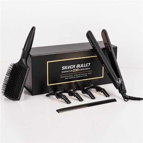 Silver Bullet Keratin Ceramic Tourmaline Hair Straightener 25mm