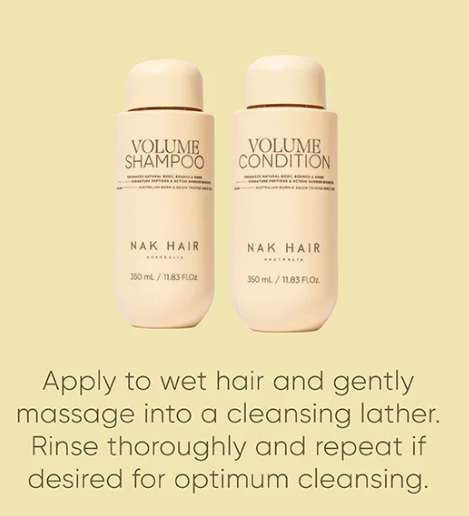 NAK Signature Volume Shampoo 350ml Shampoo/Conditioner NAK