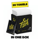 SoFresh Salon and Spa Micro Fiber Towels - 20pc 30cmx60cm