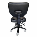 Karma Stanley Adjustable Stool with Back Black 07070102