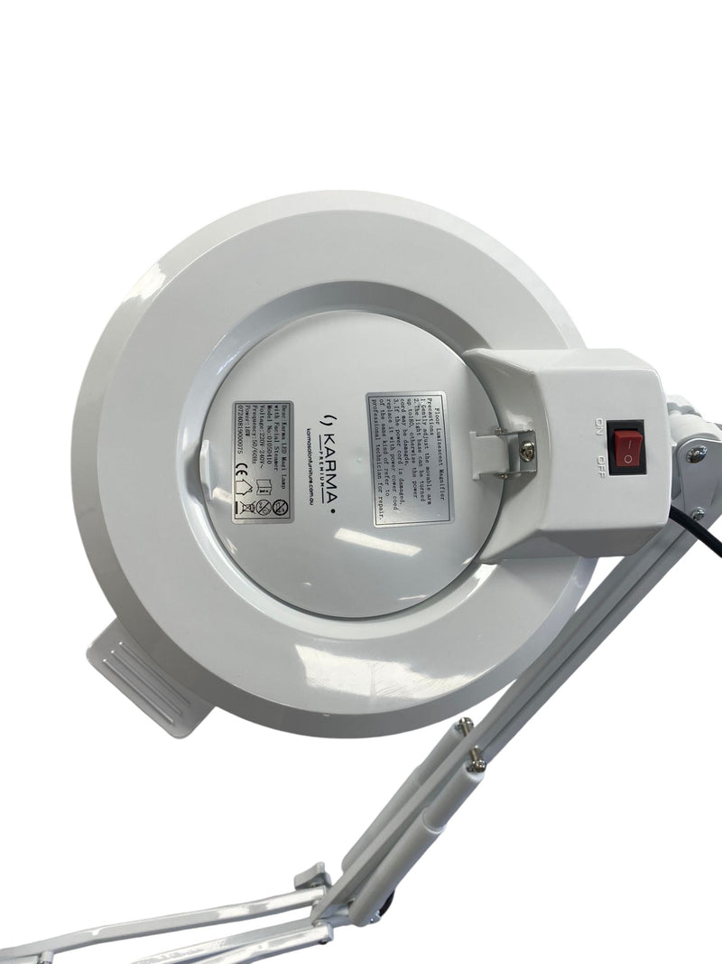 Karma Facial Steamer with Ozone - White and LED Magnifying Lamp 01050410