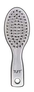 TUFT Baby Detangle Brush Silver Hair Brush Tuft