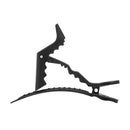 TUFT T-REX Crocodile Hair Clip 4pk - Black Hair Clips- Ties - Accessories Tuft
