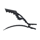 TUFT T-REX Crocodile Hair Clip 4pk - Black Hair Clips- Ties - Accessories Tuft
