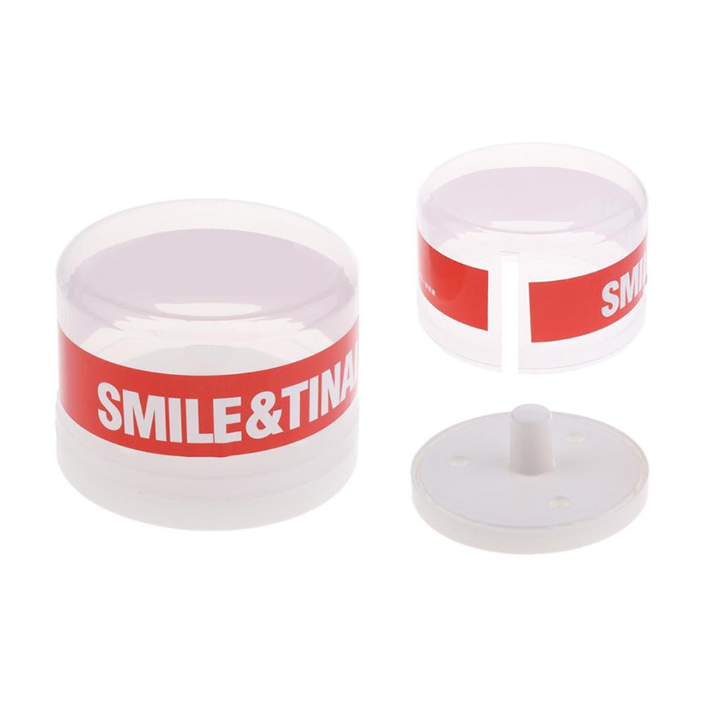 Tinala Dispenser for Neck Strips, Neck Paper Roll Holder, Neck Covering Paper Case Container with Suction Cup Base Neck Rolls Bob