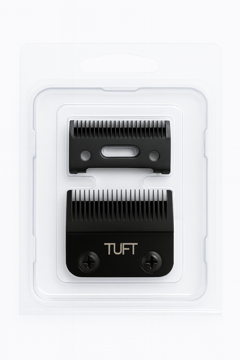 TUFT Elite I Fade Clipper Replacement Blade Set Trimmer/Clipper Blades Tuft