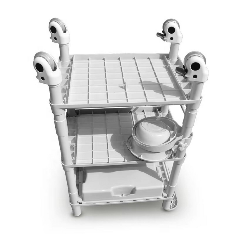 Karma Limmen 3 Tier Beauty & Medical Trolley Large 080904LT Salon Trolleys Karma