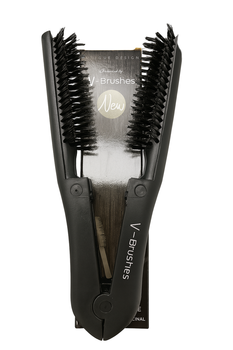 Bob Premium V-Brushes Black Hair Brush Bob