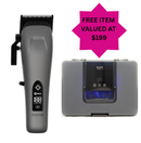 Caliber Focus BLDC Clipper + FREE TUFT UV Clipper & Equipment Disinfecting Box Clipper/Trimmer/Foiler Kits Caliber