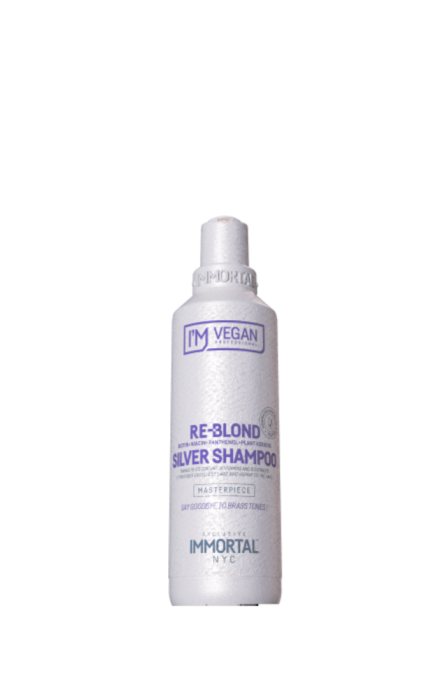 Immortal NYC I M Vegan Re-Bond Silver Shampoo 250ml Shampoo/Conditioner Immortal