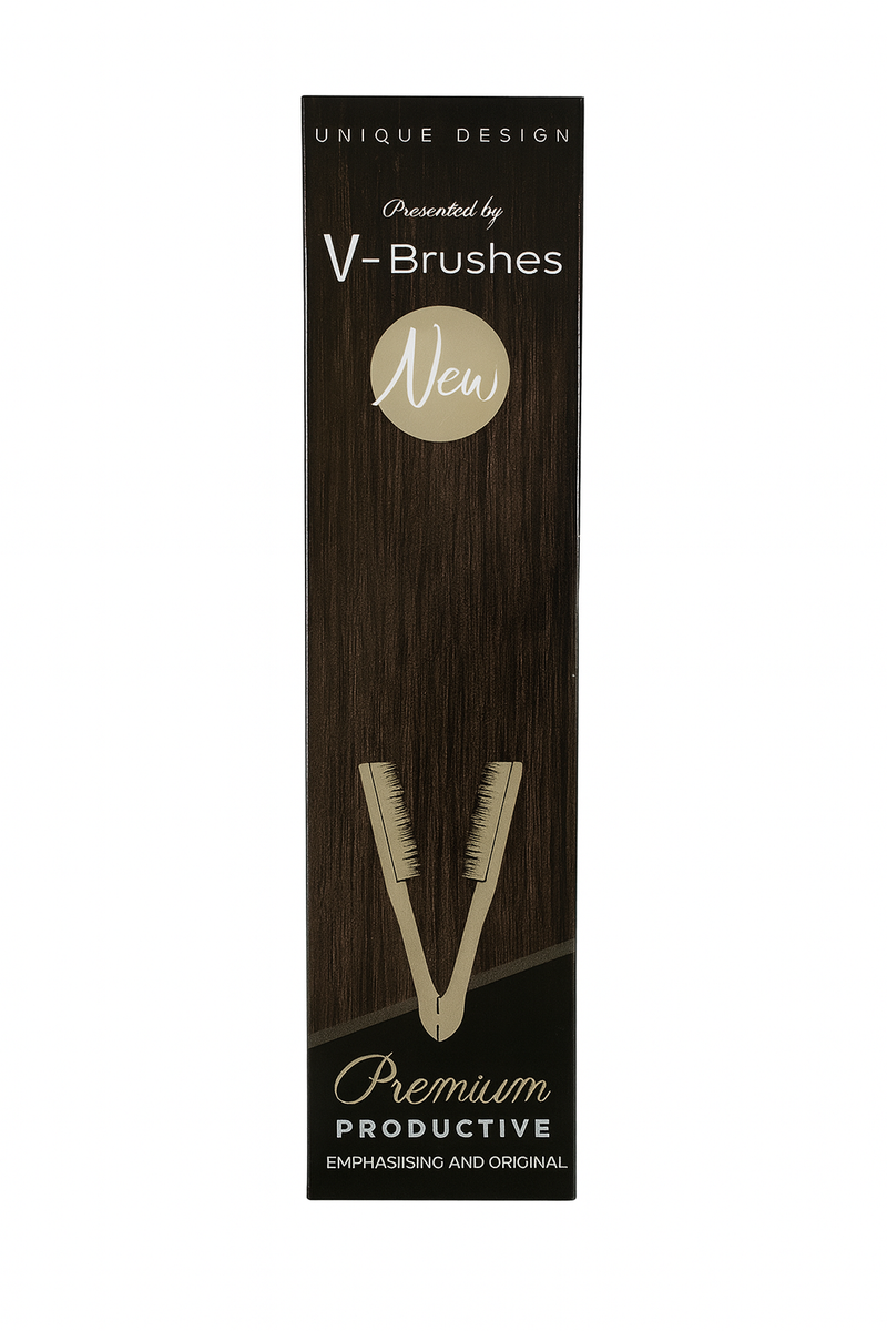 Bob Premium V-Brushes Black Hair Brush Bob