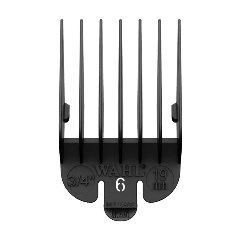 Wahl Clipper Attachment Comb Guide Black 19mm No. 6