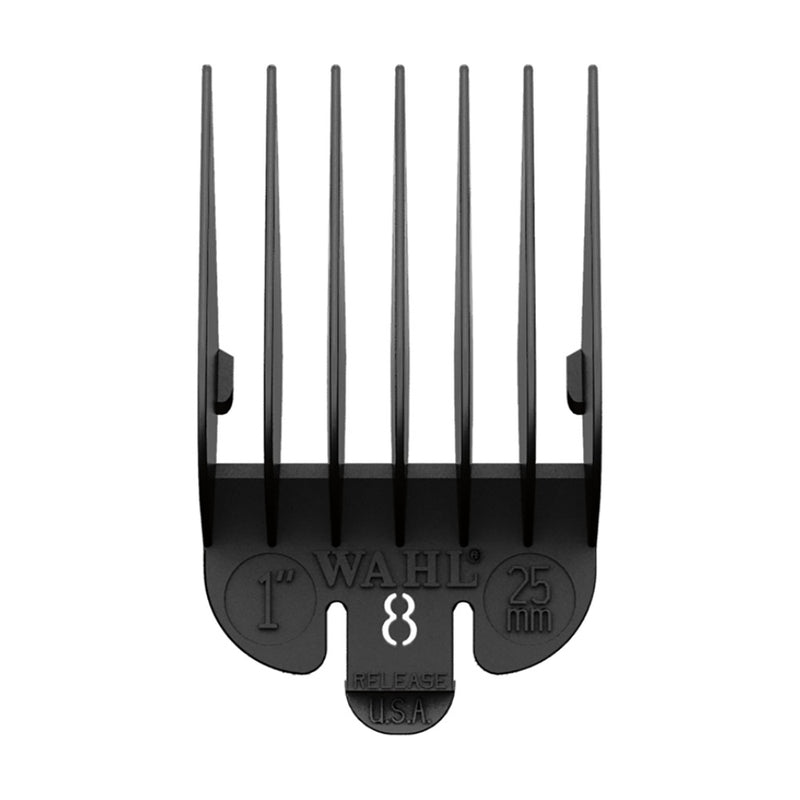 Wahl Clipper Attachment Comb Guide Black 25mm No. 8