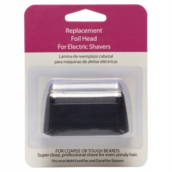Wahl Finale Generic Replacement Foil Black & Silver - for Tough Coarse Beards Foil Head The Shave Factory