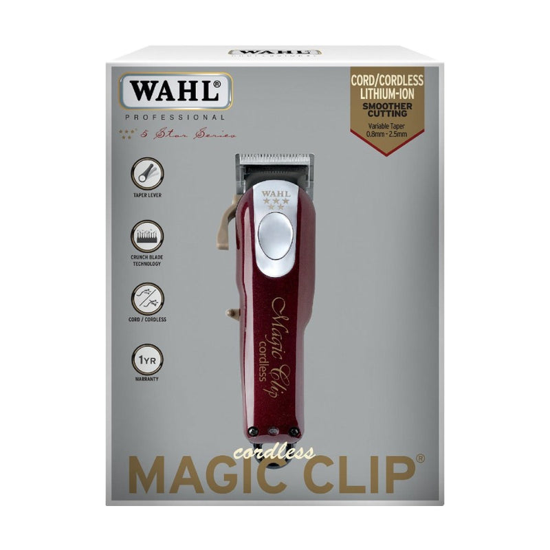 Wahl Magic Cordless Clipper Packaging