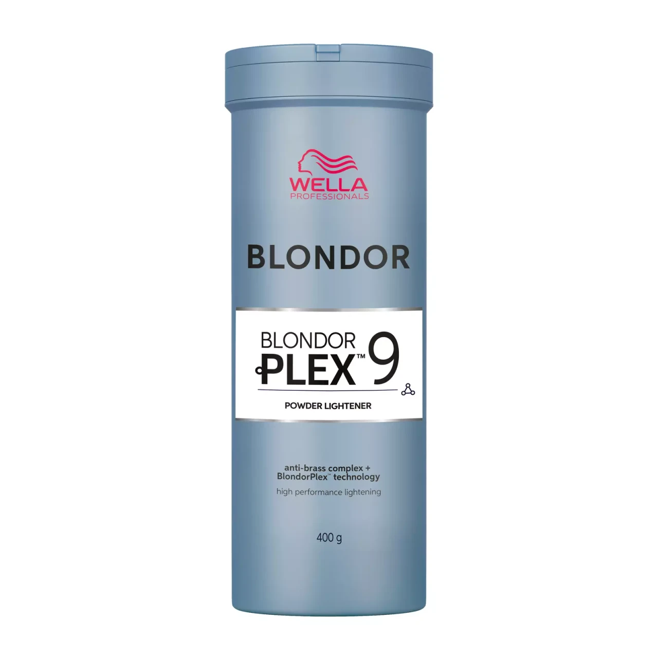 Wella Professionals BlondorPlex Multi Blonde 9 Powder Lightener 400g – Dust-Free Professional Bleach
