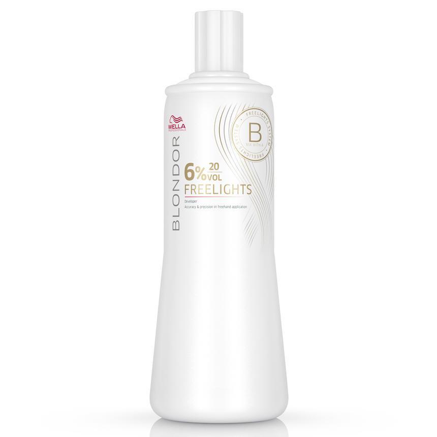 Wella Professionals Blondor Freelights Developer 6% 20 Vol – 1L Peroxides - Developers Wella
