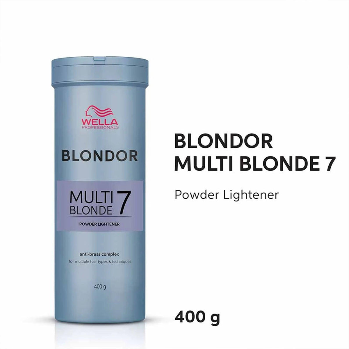 Wella Professionals BlondorPlex Multi Blonde 7 Powder Lightener – 400g Bleach - Lighteners Wella