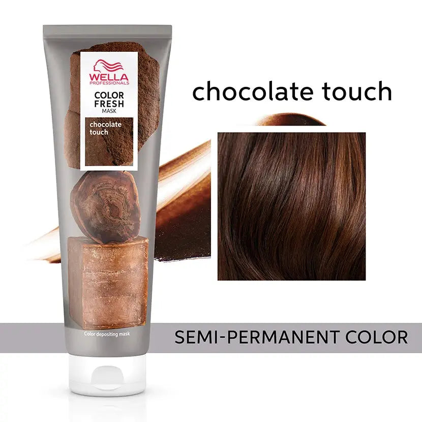 Wella Color Fresh Mask Semi-Permanent Colour 150ml - Chocolate Touch