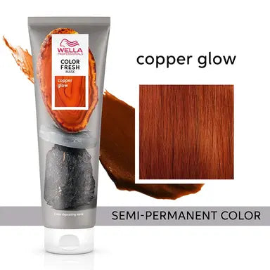 Wella Color Fresh Mask Semi-Permanent Colour 150ml - Copper Glow