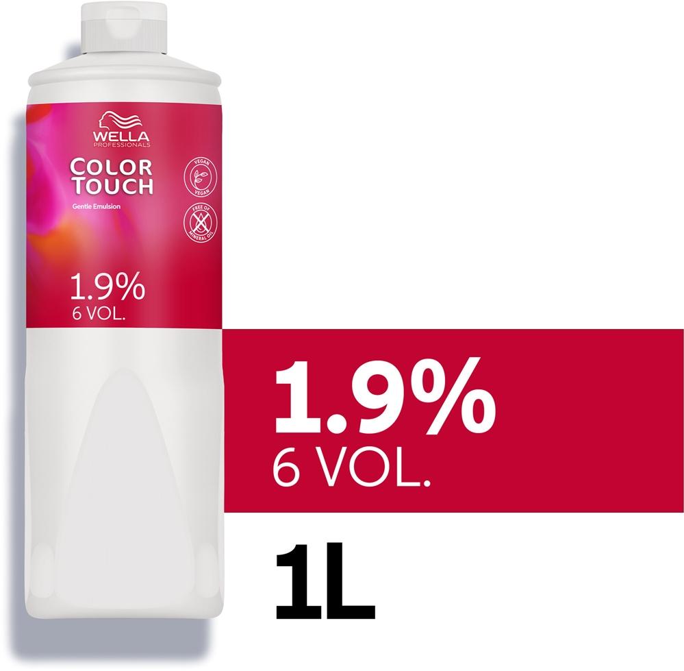 Wella Professionals Color Touch 1.9% 6 Vol Developer Emulsion – 1L Peroxides - Developers Wella