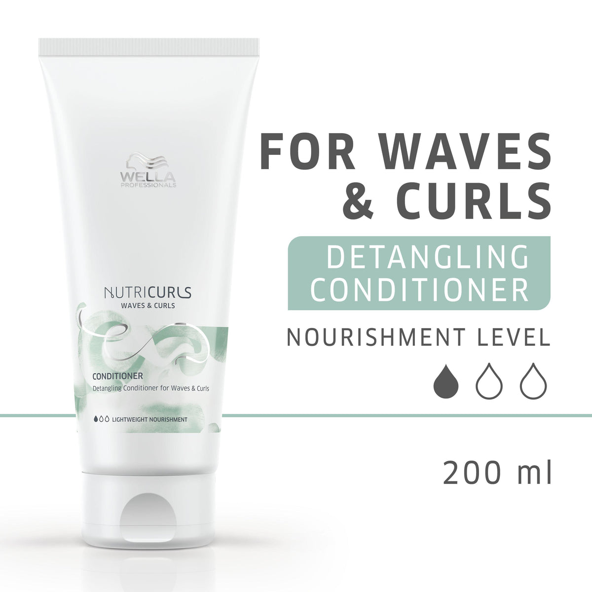 Wella Professionals Nutricurls Detangling Conditioner – 200ml