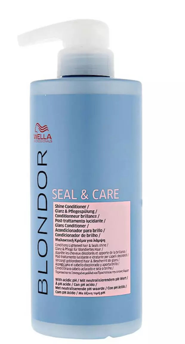 Wella Blondor Blonde Seal and Care 500ml Bleach & Lighteners Wella