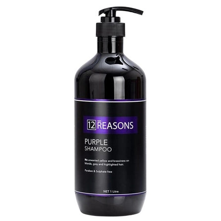 12 Reasons Purple Shampoo 1L Shampoo/Conditioner 12 Reasons