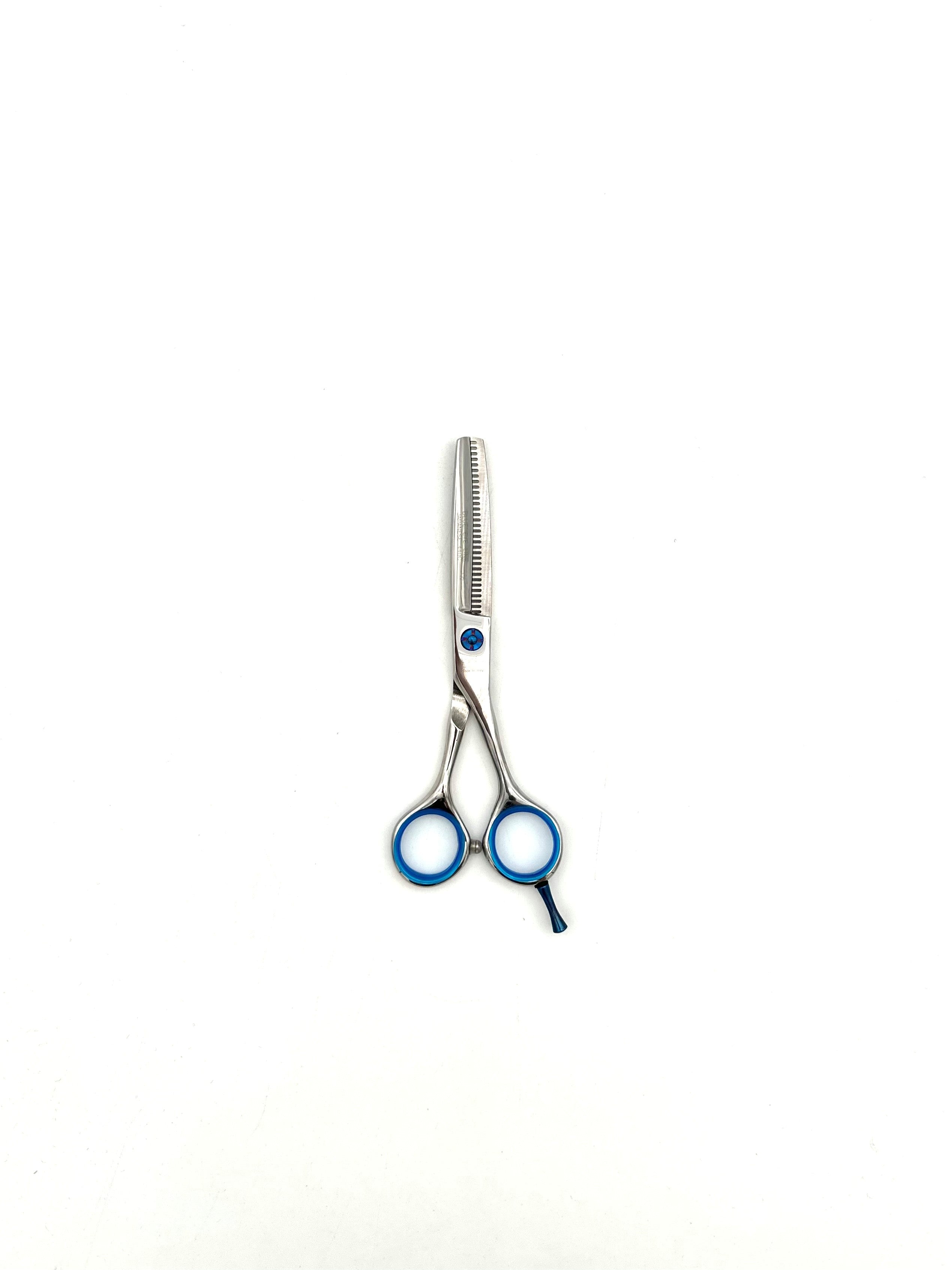 BOB Blue Eye Line 5.5 Inch Thinning Scissors Japanese Steel - Made In Italy Scissors Bob