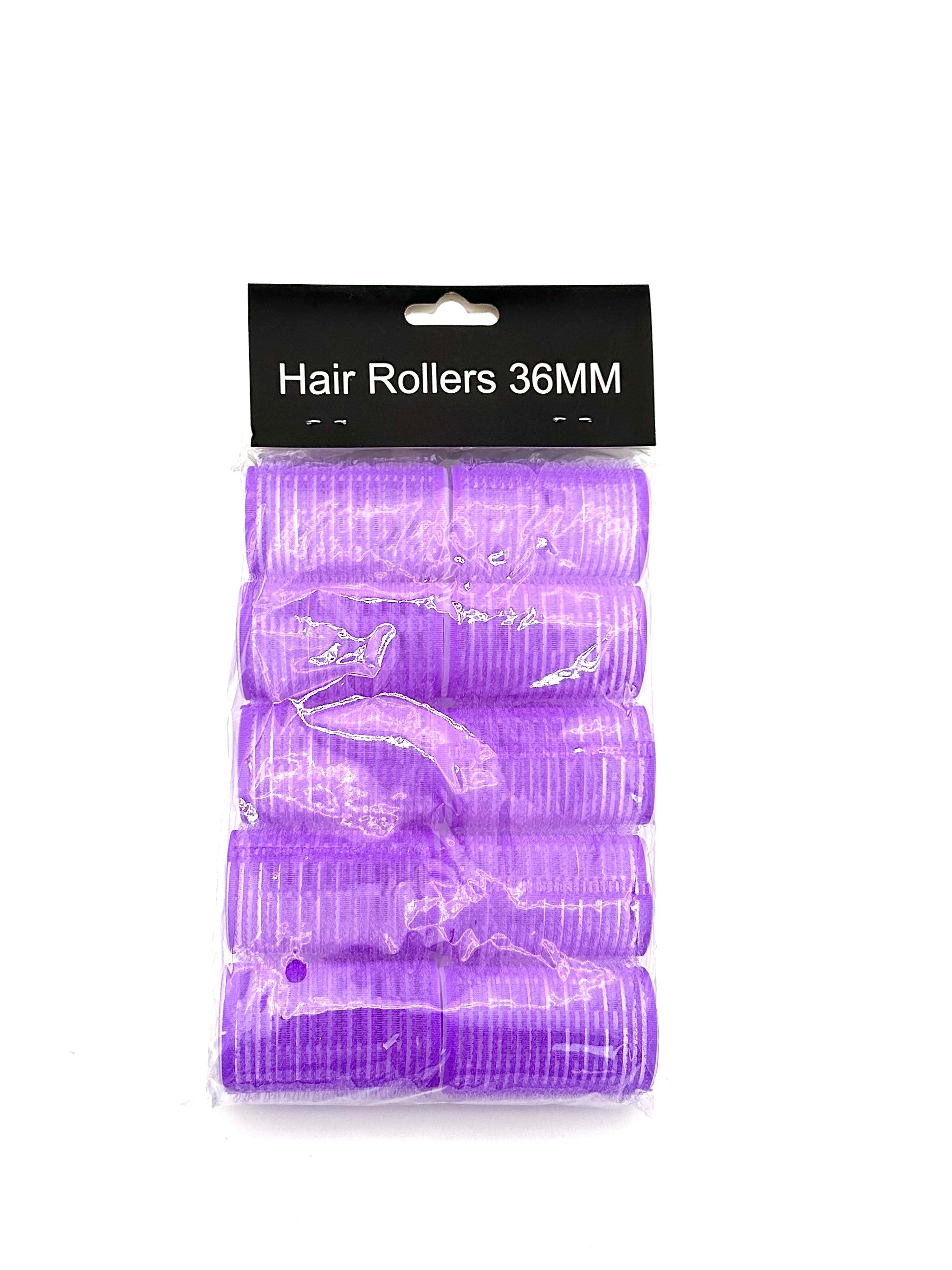 Bob Premium 36mm Self Gripping Velcro Hair Rollers 10pk Rollers Bob