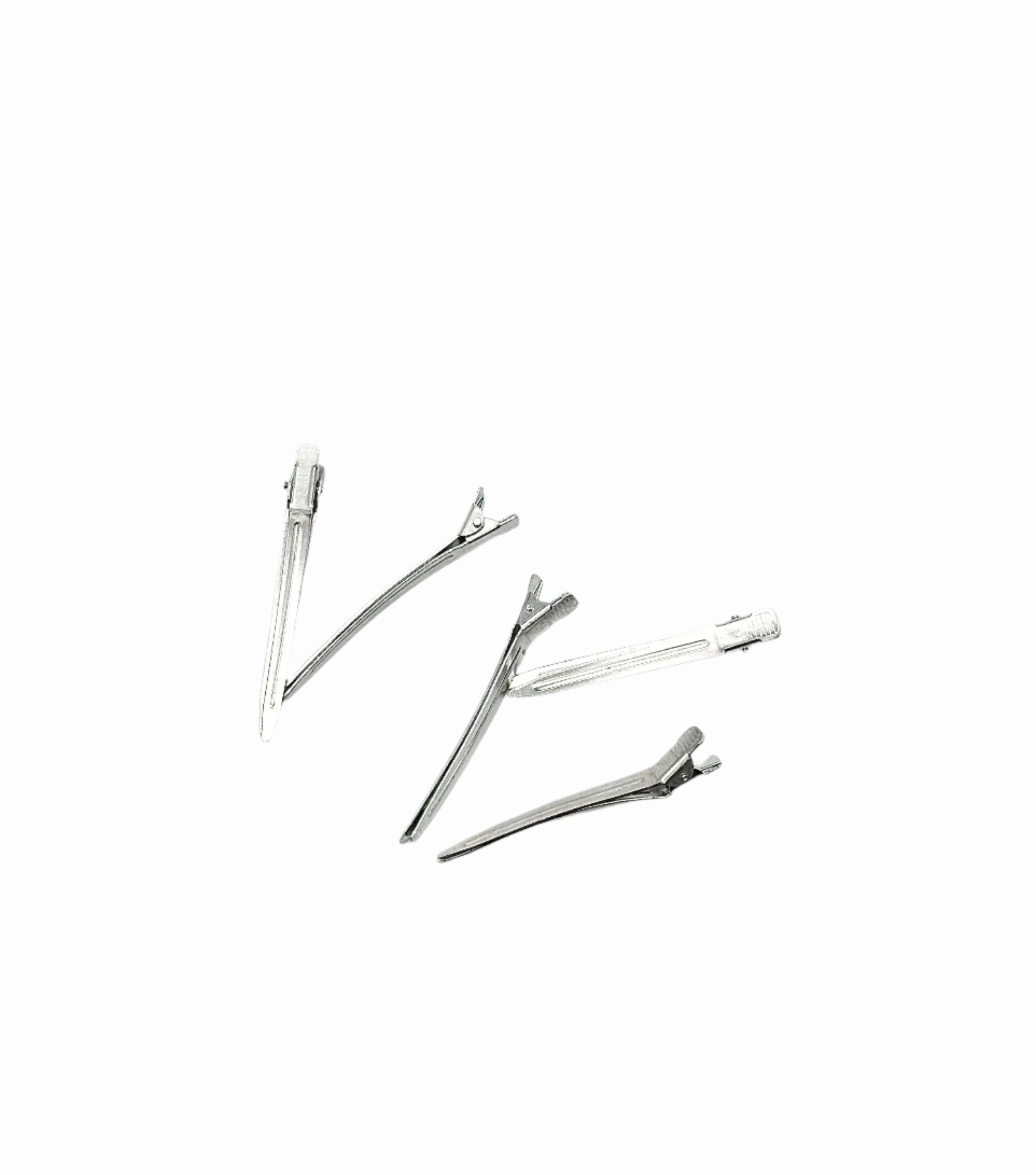 BOB Premium Duck Bill Clips Aluminum 90mm 50pc Hair Clips- Ties - Accessories Bob