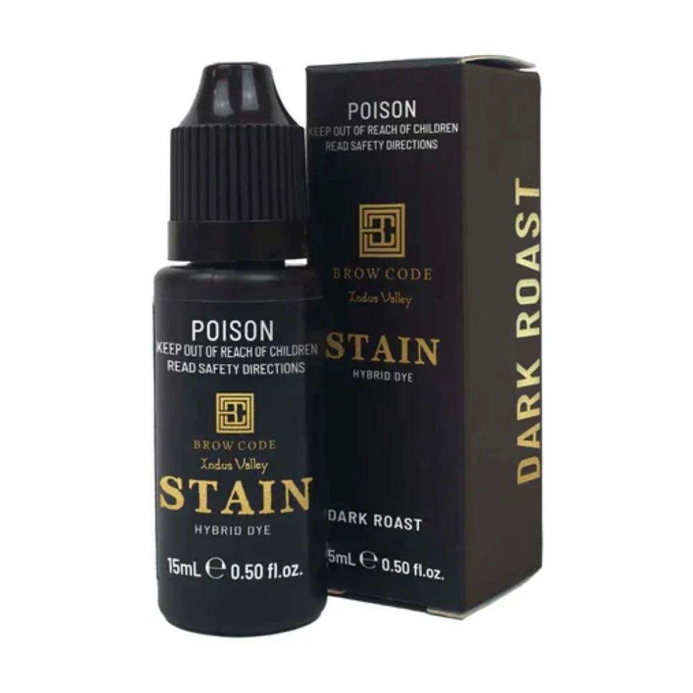 Brow Code Stain Hybrid Brow Dye Dark Roast 15ml