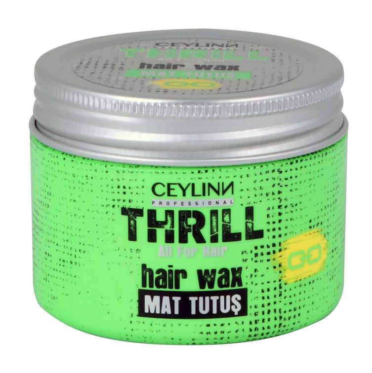 24x Ceylinn Thrill Matte Look Hair Wax 150ml – Strong Hold Matte Styling Wax (Carton Deal)